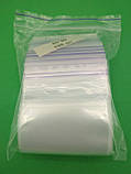 Пакет поліетиленовий з застібкою на блискавці розміром 6x8 100шт./уп., фото 4