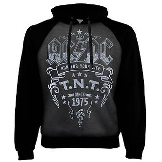 Толстовка реглан AC/DC TNT темно-сіра, фото 3