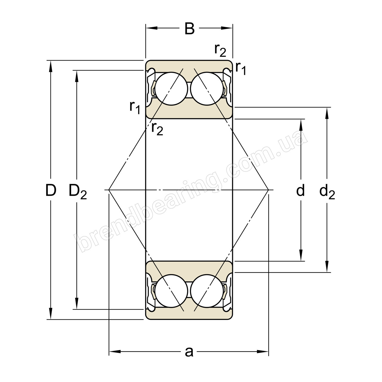 Підшипник SKF 3215-A-2Z/C3MT33 (70-3056215)