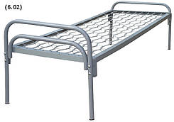 Ліжко односпальне 190х70 см спинка металеве від 2 шт.