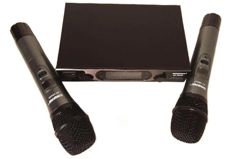 Радіосистема Shure SH-600G3, база, 2 мікрофона, гарнітура 7054