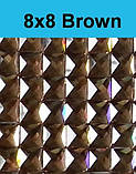 Аркуш-стикерс 8*8 brown Аркуш 240 мм*400 мм, фото 3