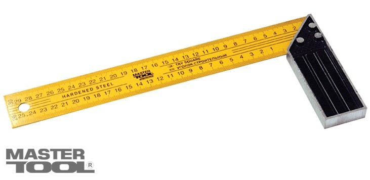 Кутник будівельний Mastertool 30-0300 300мм, фото 1