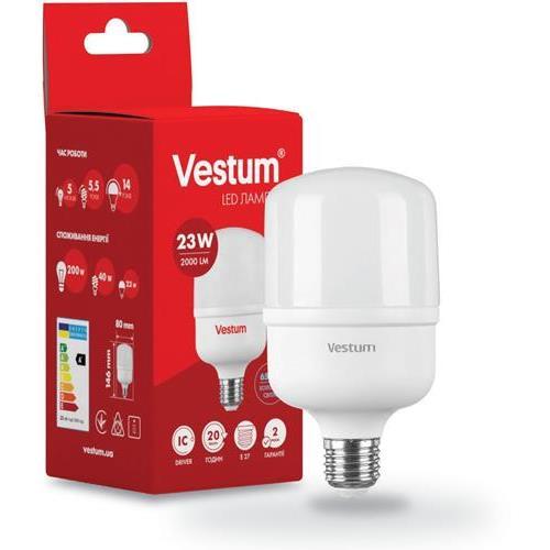 Лампочка світлодіодна Vestum Led 1-VS-1601 T80 23W 6500K 220V E27