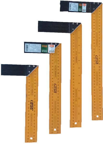 Кутник будівельний Grad 3625355 сталь. 35 см Акв 9306, фото 1