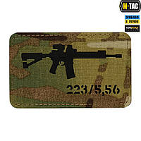 Патч M-Tac AR-15 223/5,56 Laser Cut Multicam/Black