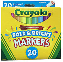 Фломастеры Crayola Класические Classic Markers Broad Line 10 шт 58/7722