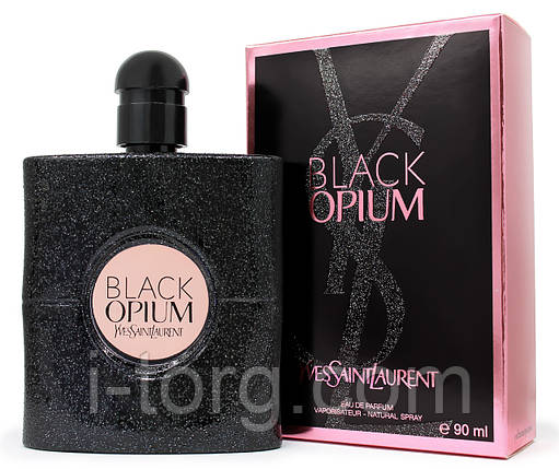 Парфумована вода жіноча Yves Saint Laurent Black Opium, 90 мл., фото 1