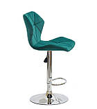 Барний стілець Торіно молочний оксамит TORINO BAR CH - BASE, фото 8