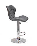 Барний стілець Торіно молочний оксамит TORINO BAR CH - BASE, фото 6