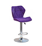 Барний стілець Торіно молочний оксамит TORINO BAR CH - BASE, фото 9