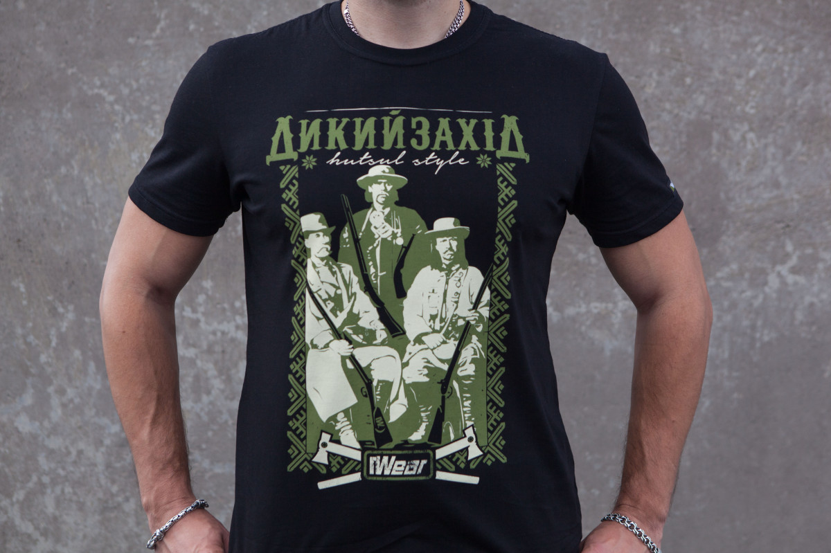 Футболка G-wear Дикий Захід Black Розмір XL, бавовна 100%, стильний елемент одягу, фото 1