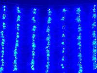 Гірлянда №R-13 (СИНЯ) 100 ламп/проз. шнур/8 функцій/5м/ (арт.10418)