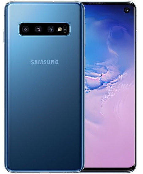 Смартфон Samsung Galaxy S10 (SM-G973FD) 8/128gb DUOS Blue, 2sim, 6,1", Exynos 9820, 3400mAh,