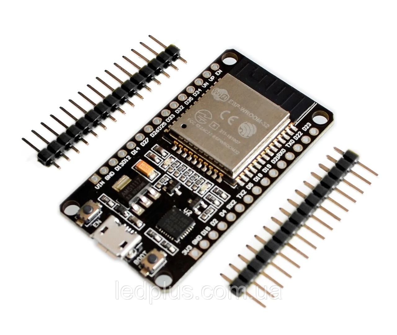 Модуль ESP32 WiFi Bluetooth WROOM32 30Pin  CP2102