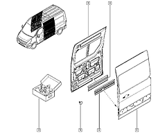 Бічна (зсувні) двері