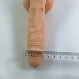 Фаллоімітатор реаліст на присмоктуванні, розмір: 17.2*3.5 см., фото 4