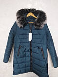 Куртка жіноча зимова, пальто зимове, пуховик, фото 2