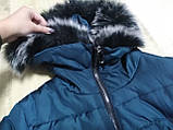 Куртка жіноча зимова, пальто зимове, пуховик, фото 7