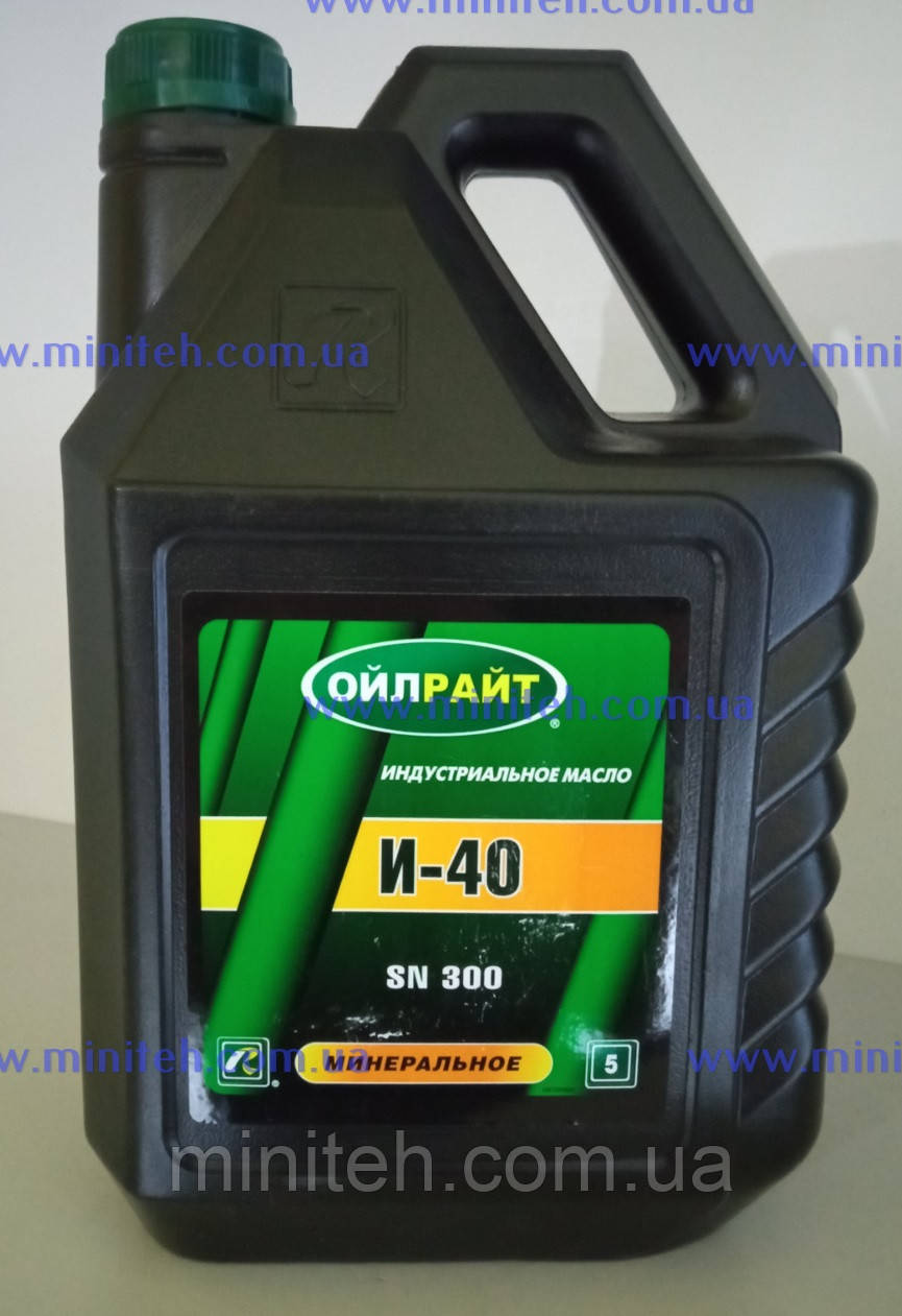 Масло OIL RIGHT І-40А (верет) 5 л, фото 1