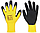 Захисні рукавички стрейч нітрилові жовті, червоні, фото 2