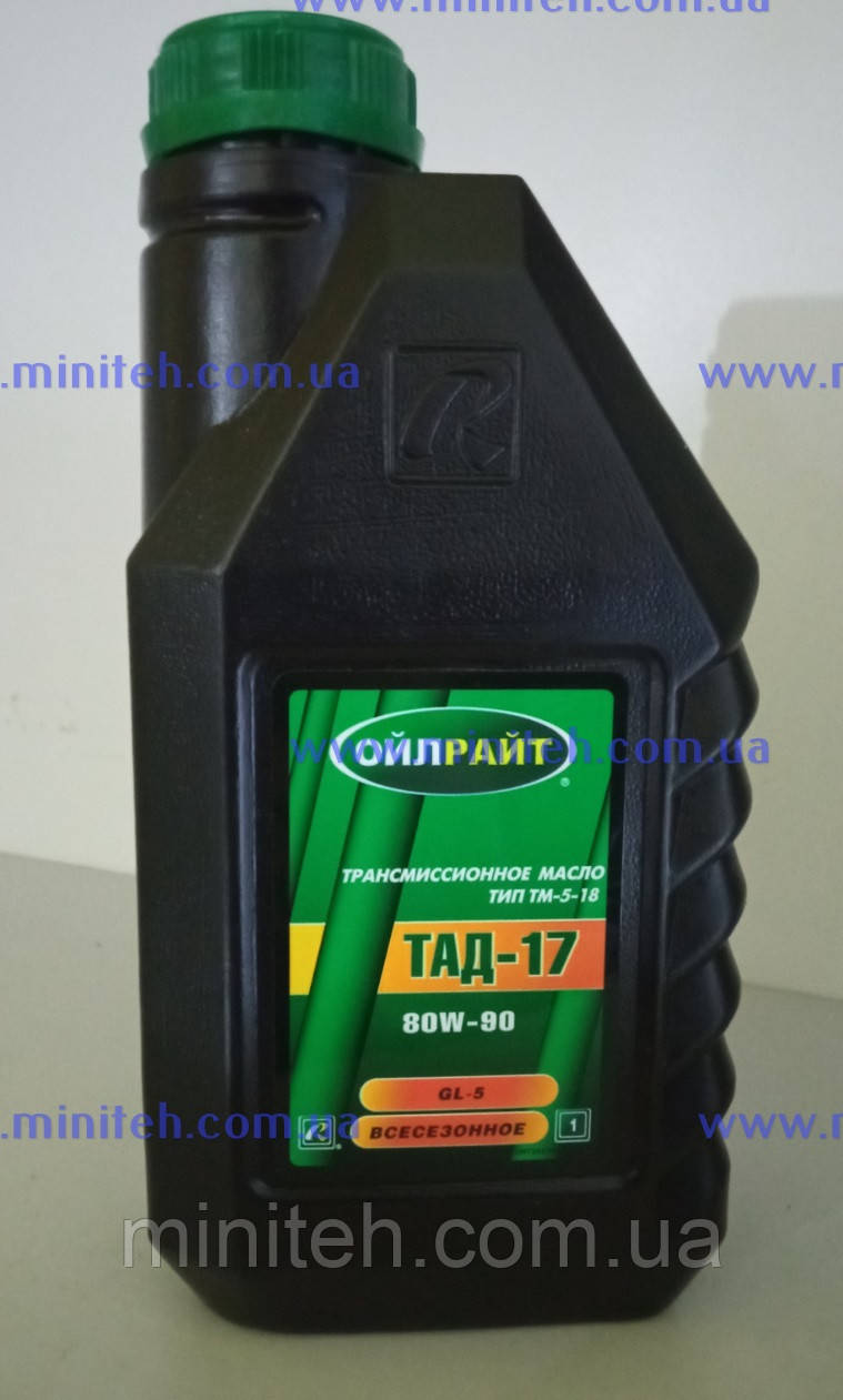 Масло OIL RIGHT ТМ-5-18/80W90/Тад-17и (1 л)