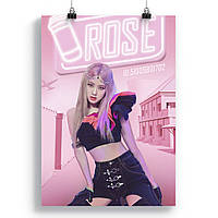 Плакат BLACKPINK 81 Rose