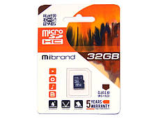 Картка пам'яті Mibrand 32GB microSD class10 UHS-1 (MICDHU3/32GB)