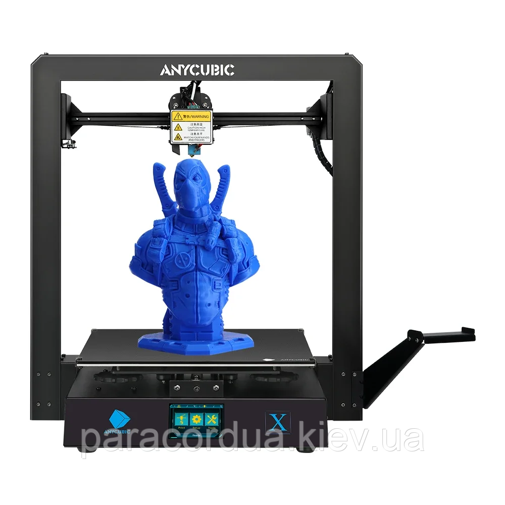 3D принтер ANYCUBIC Mega X комплект Оригінал + 1 кг пластику PLA белый - фото 1 - id-p1311319203