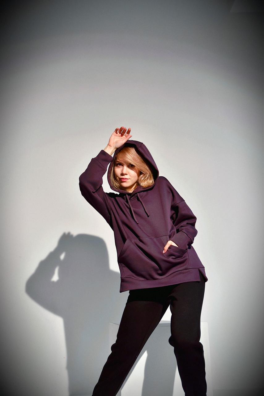 Жіноча зимова толстовка на флісі Jasmin,.р.S-XL(46-52).