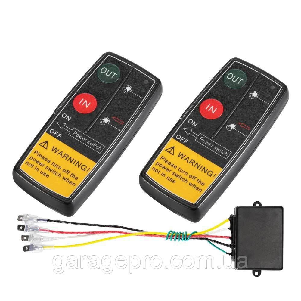 Пульт Радиоуправления для Лебедки 24В: Комплект 2 Пульта и Приемник ...
