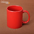 Чашка для сублімації повністю кольорова червона
