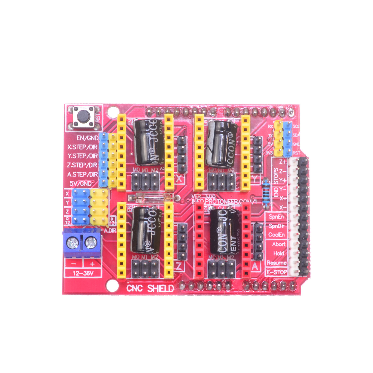 Плата розширення ЧПУ, 3D принтер A4988 Ардуїно Arduino Uno CNC Shield v3