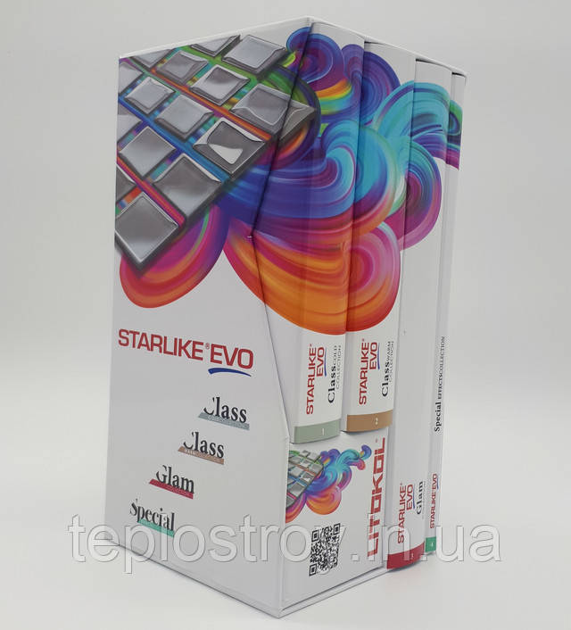 Пенал с образцами затирки Starlike