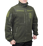 Кофта флісова тактична ЗСУ олива