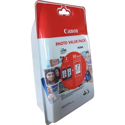 Набір Картриджів Canon PG-46 та CL-56 (9059B003) + фотопапір GP-501 50 аркушів MultiPack, фото 3