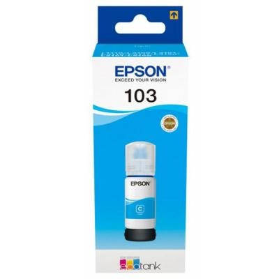 Чорнила EPSON 103 Cyan C13T00S24A, фото 1