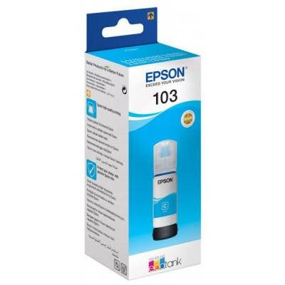 Чорнила EPSON 103 Cyan C13T00S24A, фото 3