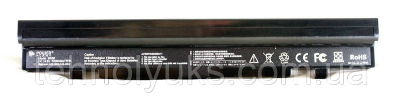 Акумулятор PowerPlant для ноутбуків ASUS U46 (A32-U46) 14.8V 5200mAh, фото 1