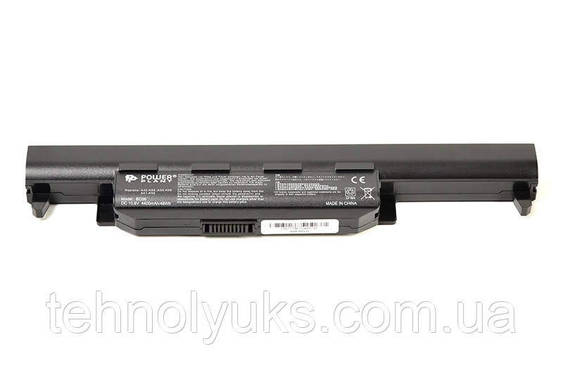 Акумулятор PowerPlant для ноутбуків ASUS K45 (ASK550LH, A32-K55) 10.8V 4400mAh, фото 1