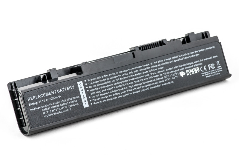 Акумулятор PowerPlant для ноутбуків DELL Studio 1535 (WU946, DE 1537 3S2P) 11.1 V 5200mAh