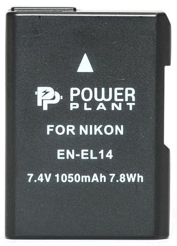 Акумулятор PowerPlant Nikon EN-EL14 Chip 1050mAh