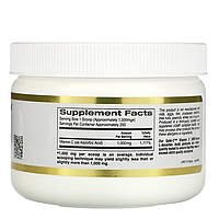 Vitamin C Gold C Powder 1000 мг California Gold Nutrition 250 г, фото 2