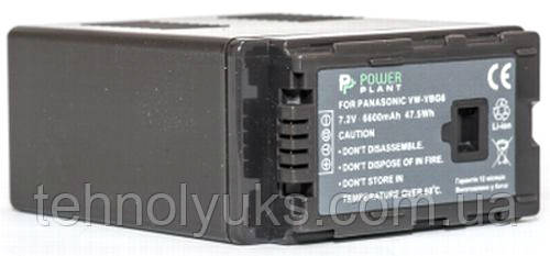 Акумулятор PowerPlant Panasonic VW-VBG6 6600mAh, фото 1