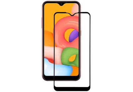 Захисне скло Trusty Full glue Samsung A015 Galaxy A01 Black