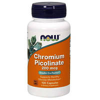 NOW_Chromium Picolinate 200 мкг - 100 кап веган