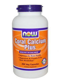 NOW_Coral Calcium Plus Mag, D - 100 веган кап