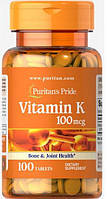 Puritan's Pride Vitamin K 100 mcg 100 tab