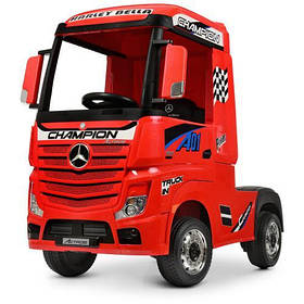 Дитячий електромобіль Bambi Вантажівка Champion M 4208EBLR-3 червоний