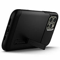 Чохол Spigen для iPhone 12 / 12 Pro Slim Armor, Black, фото 3